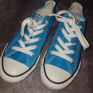 Bright Blue Converse